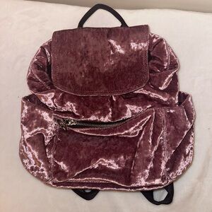 American Eagle Velvet Mini-Bookbag